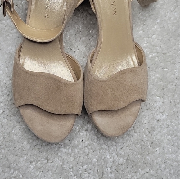 STUART WEITZMAN Real Deal suede platforms Size 8.5 - Picture 6 of 16
